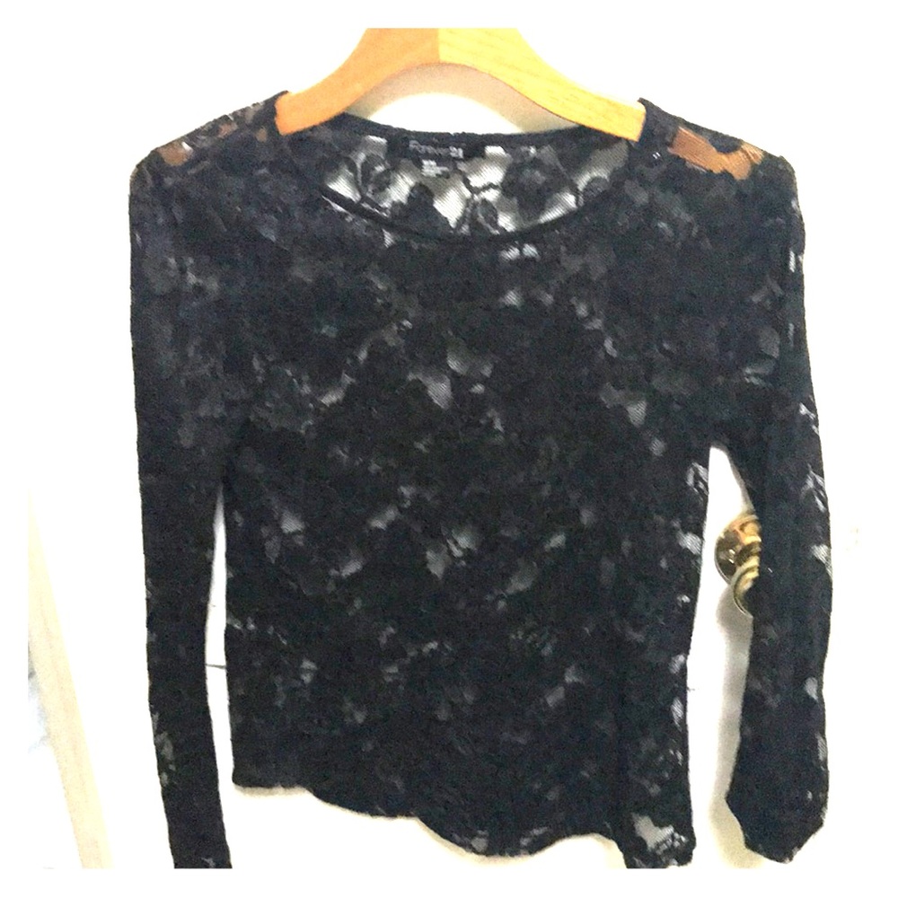 Lace long sleeve